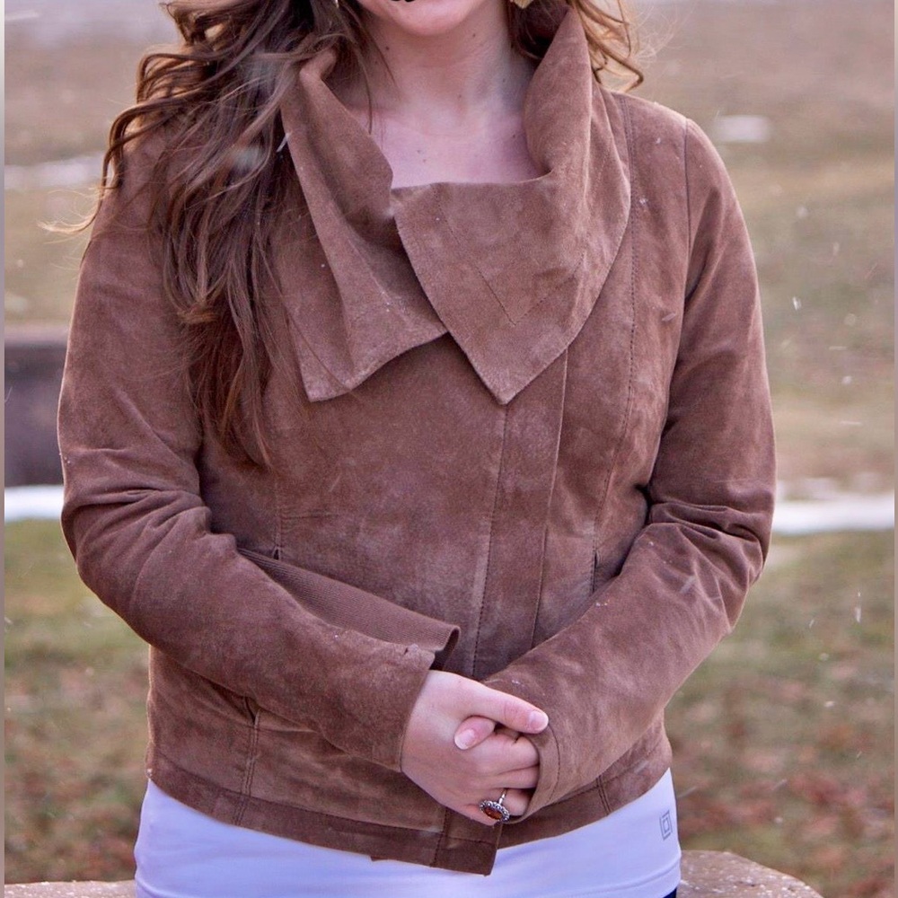 Le Chateau - Brown Suede Jacket